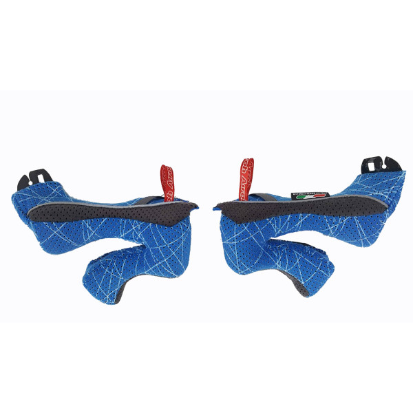 AIROH Airoh Cheek Pads Aviator 2.2 Blue/White